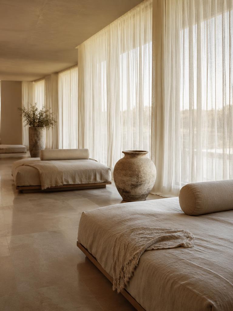 A quiet relaxation room
